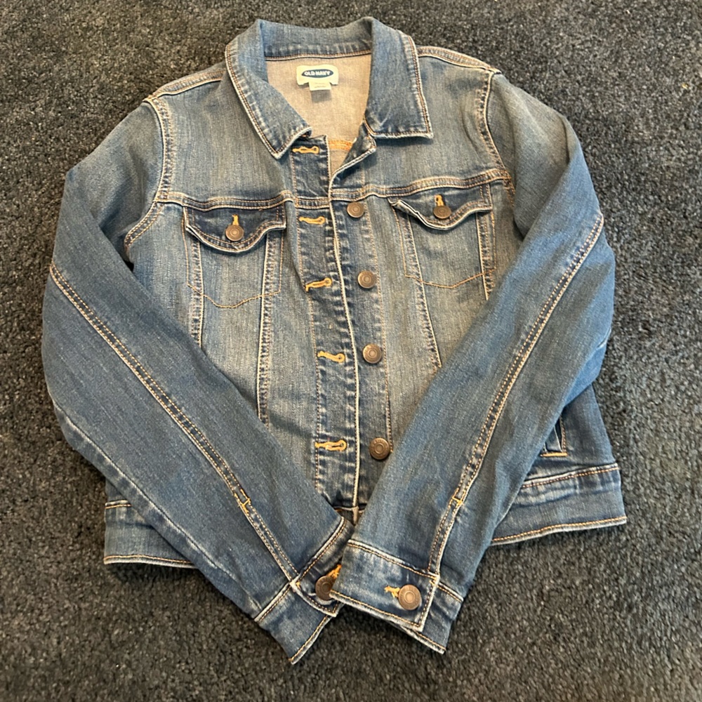 EUC girls XL denim Jean jacket